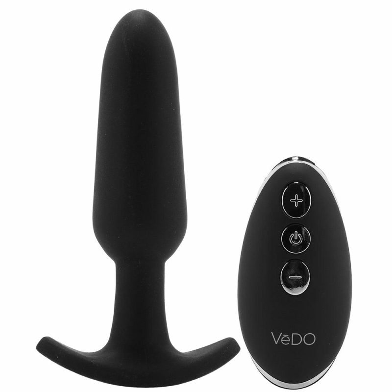 Vibrators | Bump Plus Remote Anal Vibe In Just Black Anal Sex Toys Anal Sex Toys