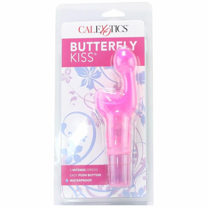 Vibrators | Butterfly Kiss Vibe In Pink Vibrators CalExotics