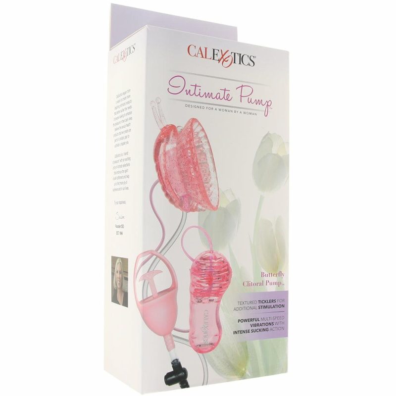 Vibrators | Butterfly Vibrating Clitoral Pump Vibrators CalExotics