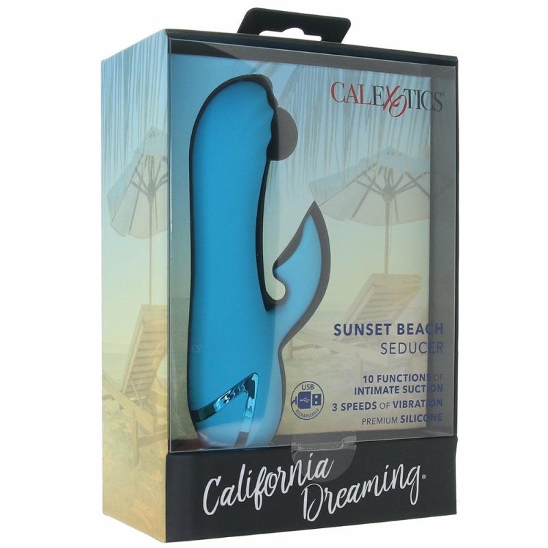 Vibrators | California Dreaming Sunset Beach Seducer Vibe Vibrators Blue