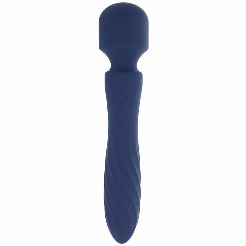 Vibrators | Charisma Mystique Dual Wand Vibrators Blue