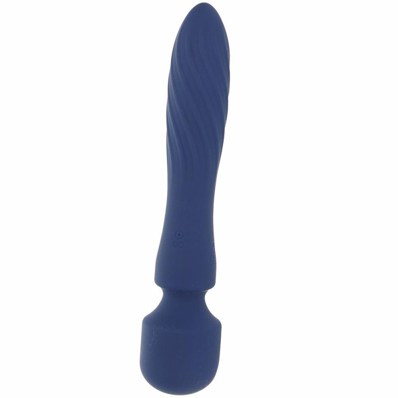 Vibrators | Charisma Mystique Dual Wand Vibrators Blue