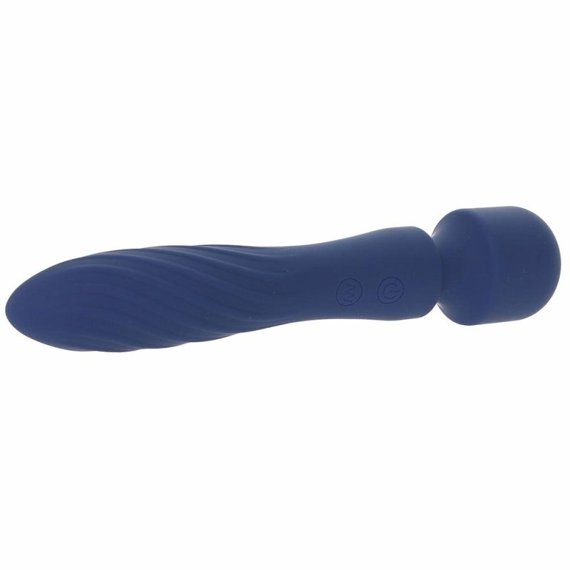 Vibrators | Charisma Mystique Dual Wand Vibrators Blue