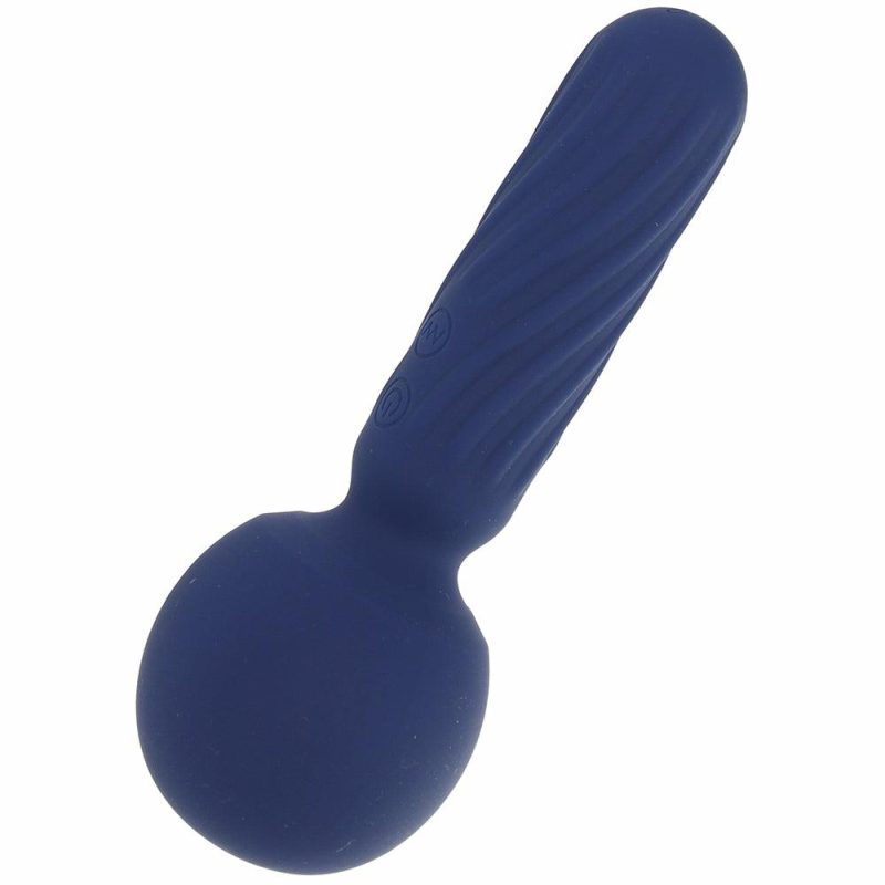 Vibrators | Charisma Seduction Wand Vibe Vibrators Blue