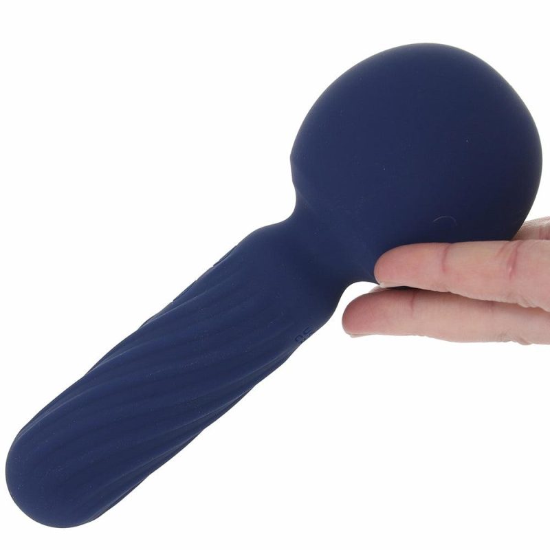 Vibrators | Charisma Seduction Wand Vibe Vibrators Blue