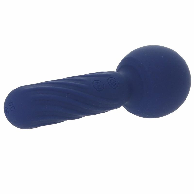 Vibrators | Charisma Seduction Wand Vibe Vibrators Blue