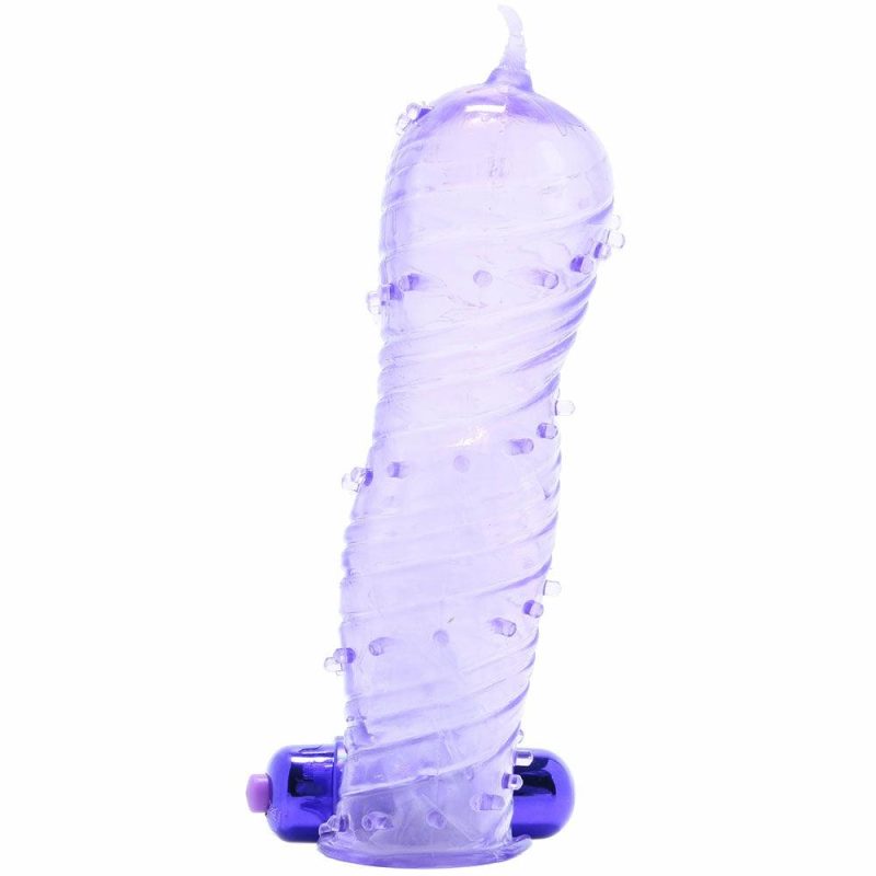 Vibrators | Classix Textured Sleeve And Bullet In Purple Vibrators Pipedream