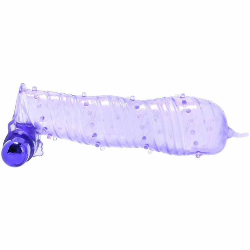 Vibrators | Classix Textured Sleeve And Bullet In Purple Vibrators Pipedream