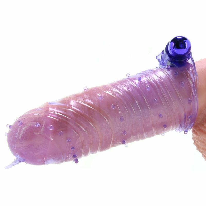 Vibrators | Classix Textured Sleeve And Bullet In Purple Vibrators Pipedream