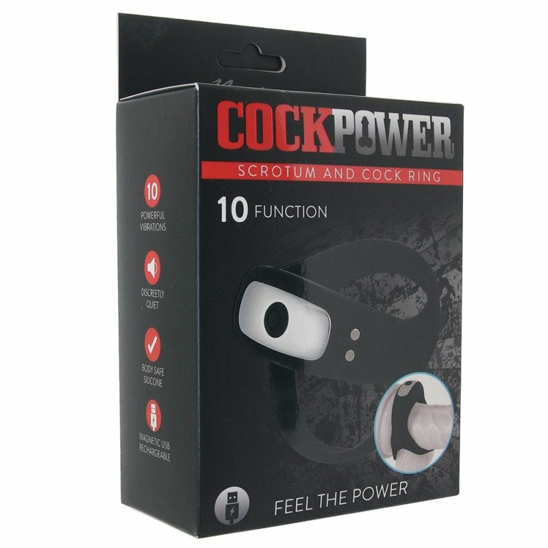 Vibrators | Cockpower Scrotum And Cock Ring Vibrators Nasstoys