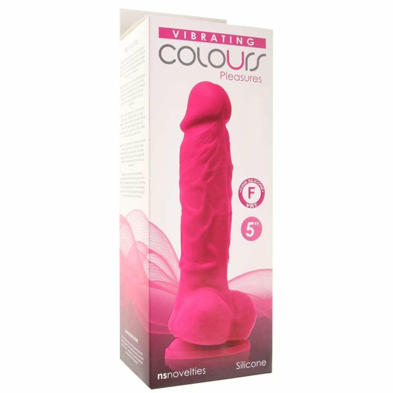 Vibrators | Colours Pleasures 5 Inch Vibe In Pink Dildos Dildos