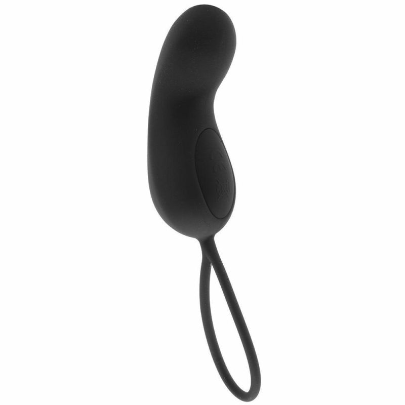 Vibrators | Curve Vibe With Wristband Remote Vibrators Black