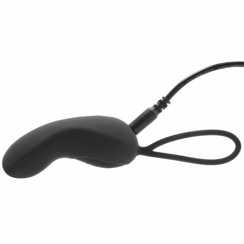 Vibrators | Curve Vibe With Wristband Remote Vibrators Black