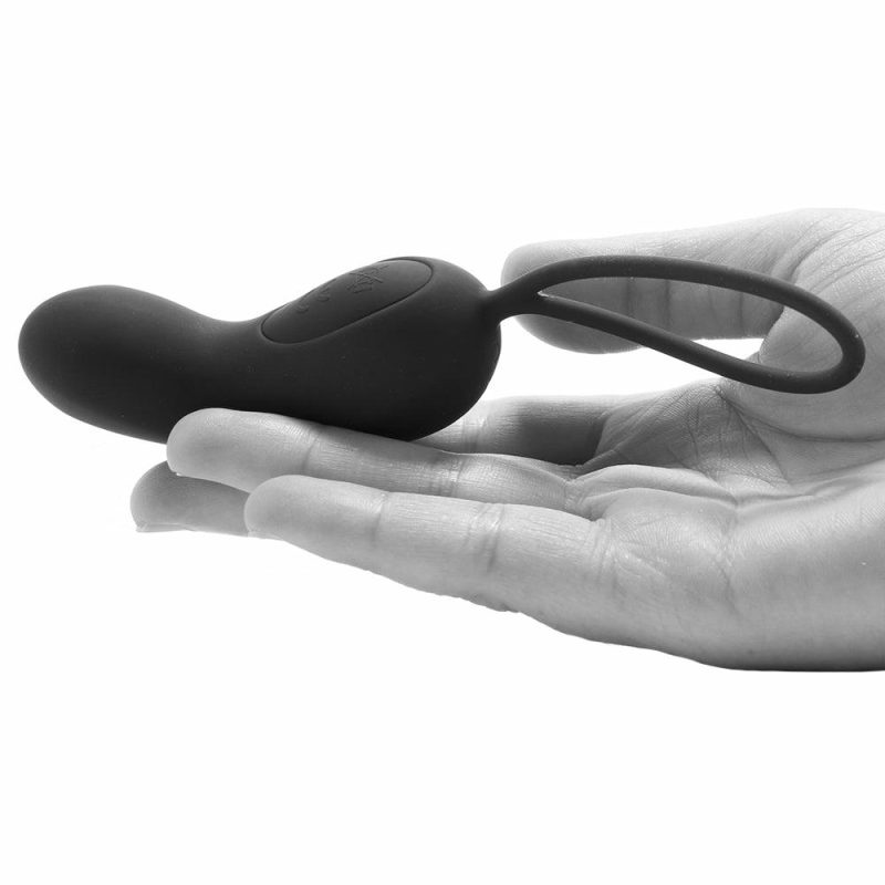 Vibrators | Curve Vibe With Wristband Remote Vibrators Black