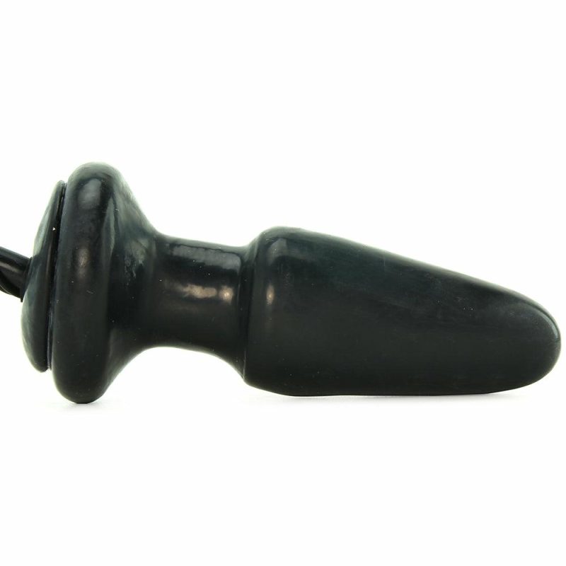 Vibrators | Deluxe Wonder Inflatable Butt Plug In Black Anal Sex Toys Anal Sex Toys