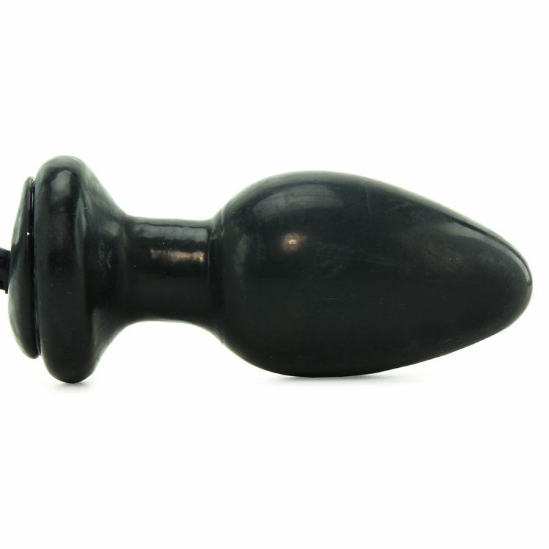 Vibrators | Deluxe Wonder Inflatable Butt Plug In Black Anal Sex Toys Anal Sex Toys