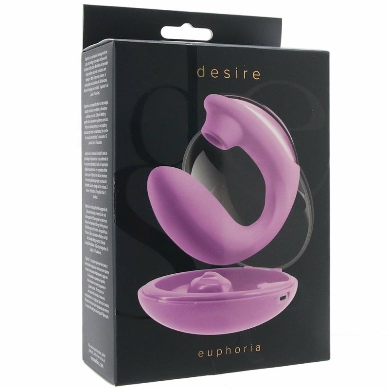 Vibrators | Desire Euphoria Suction G-Vibe Vibrators ns novelties