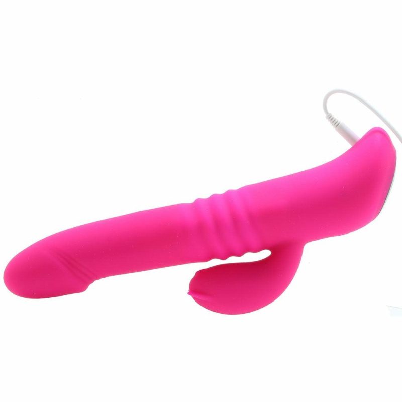 Vibrators | Devine Heat-Up Dynamic Stroker Vibe In Hot Pink Vibrators Nasstoys