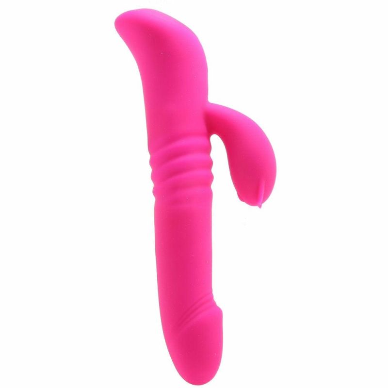 Vibrators | Devine Heat-Up Dynamic Stroker Vibe In Hot Pink Vibrators Nasstoys