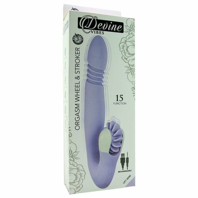 Vibrators | Devine Orgasm Wheel & Stroker Vibe Vibrators Nasstoys