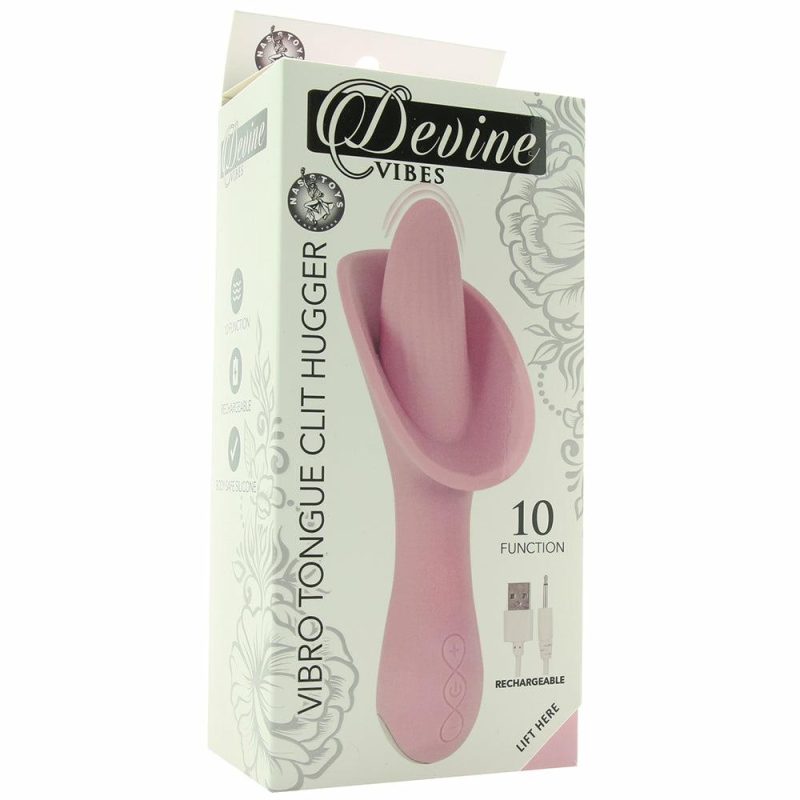 Vibrators | Devine Vibes Vibro Tongue Clit Hugger Vibrators Nasstoys