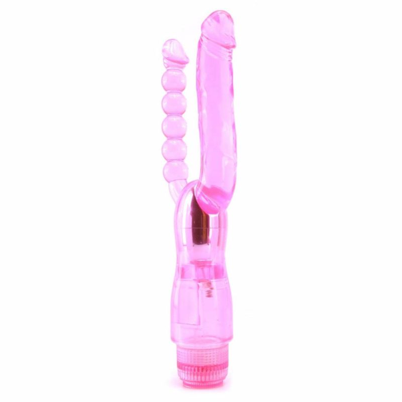 Vibrators | Dual Pleasure Vibe In Pink Vibrators Adam & Eve