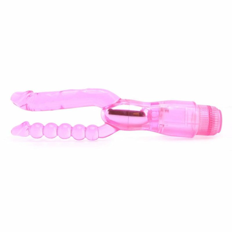 Vibrators | Dual Pleasure Vibe In Pink Vibrators Adam & Eve