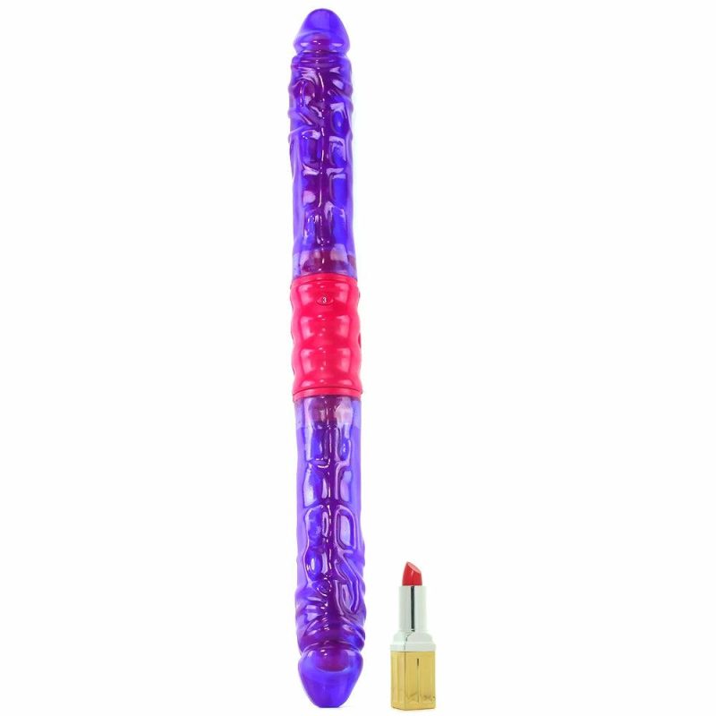 Vibrators | Dual Vibrating Flexi-Dildo Dildos CalExotics