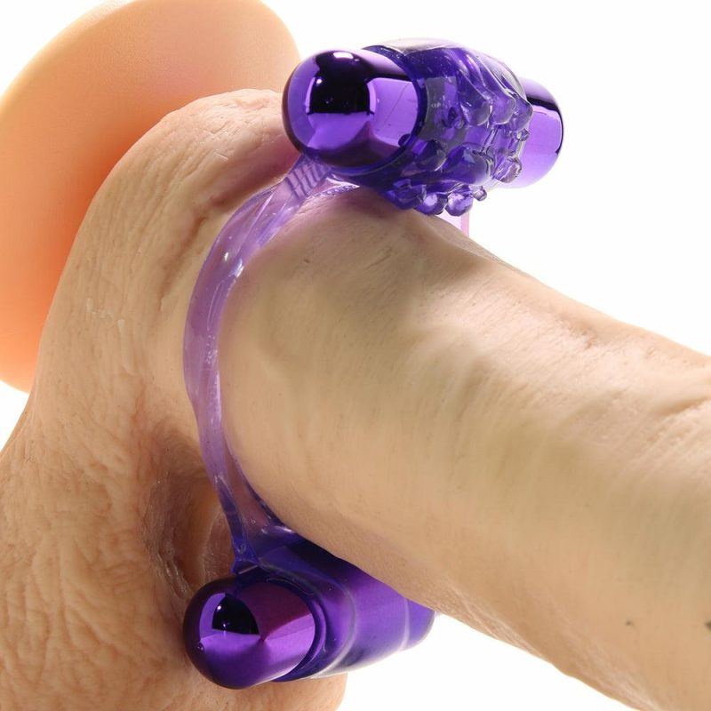 Vibrators | Duo-Vibrating Super Ring In Purple Vibrators Pipedream