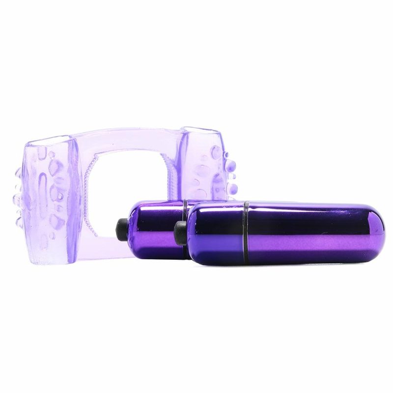 Vibrators | Duo-Vibrating Super Ring In Purple Vibrators Pipedream