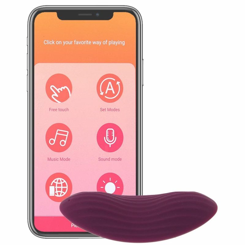 Vibrators | Edeny Panty Vibe With App Control In Violet Vibrators Purple