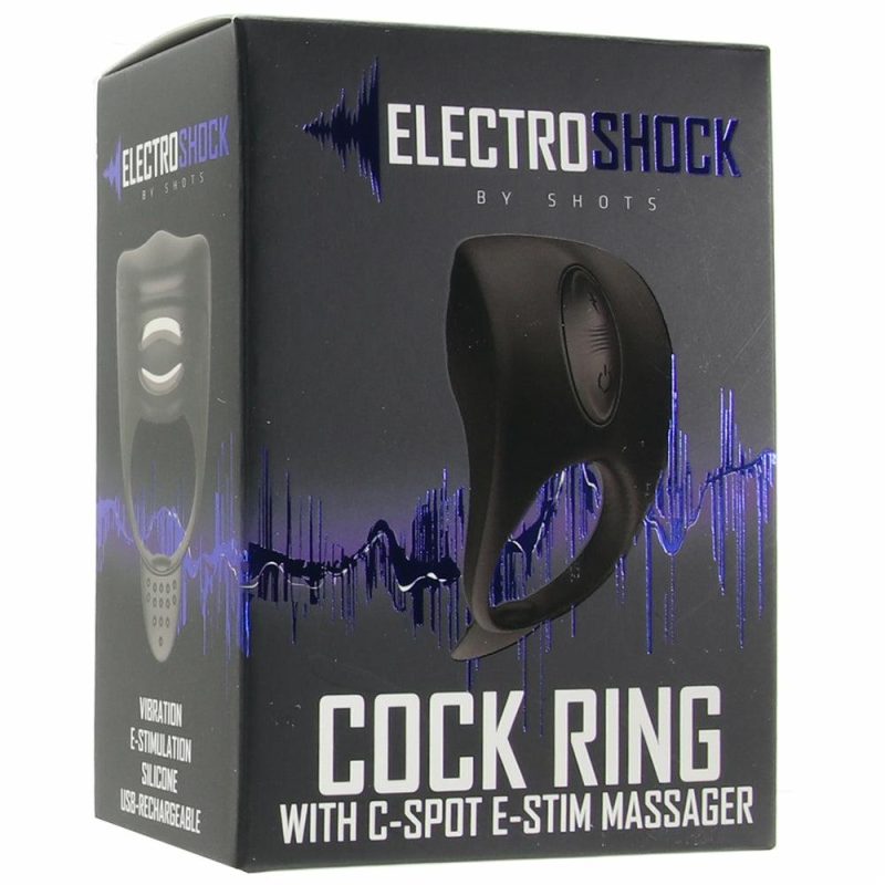 Vibrators | Electroshock Vibrating Cock Ring Bondage Bondage