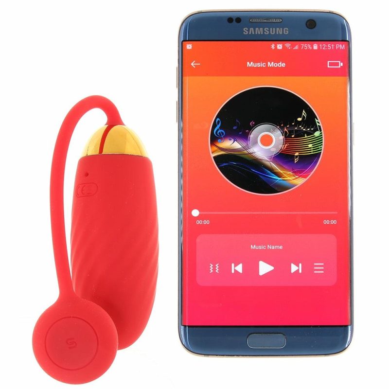 Vibrators | Ella Neo App Control Bullet Vibe In Red Vibrators Red