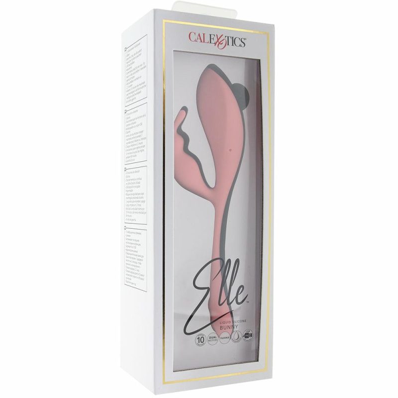 Vibrators | Elle Liquid Silicone Bunny Vibe Vibrators CalExotics