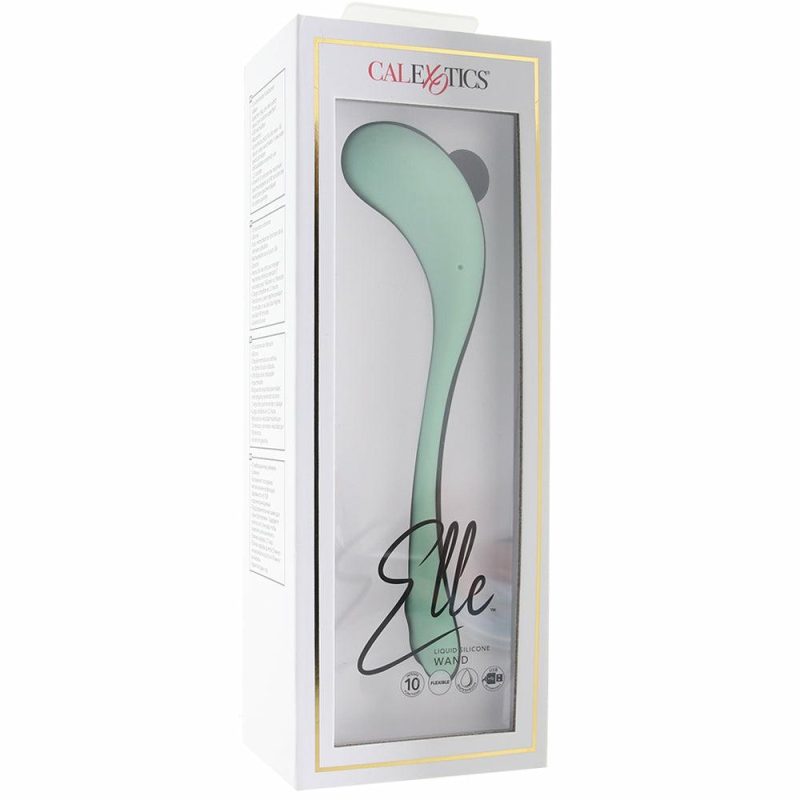 Vibrators | Elle Liquid Silicone Wand Vibe Vibrators CalExotics