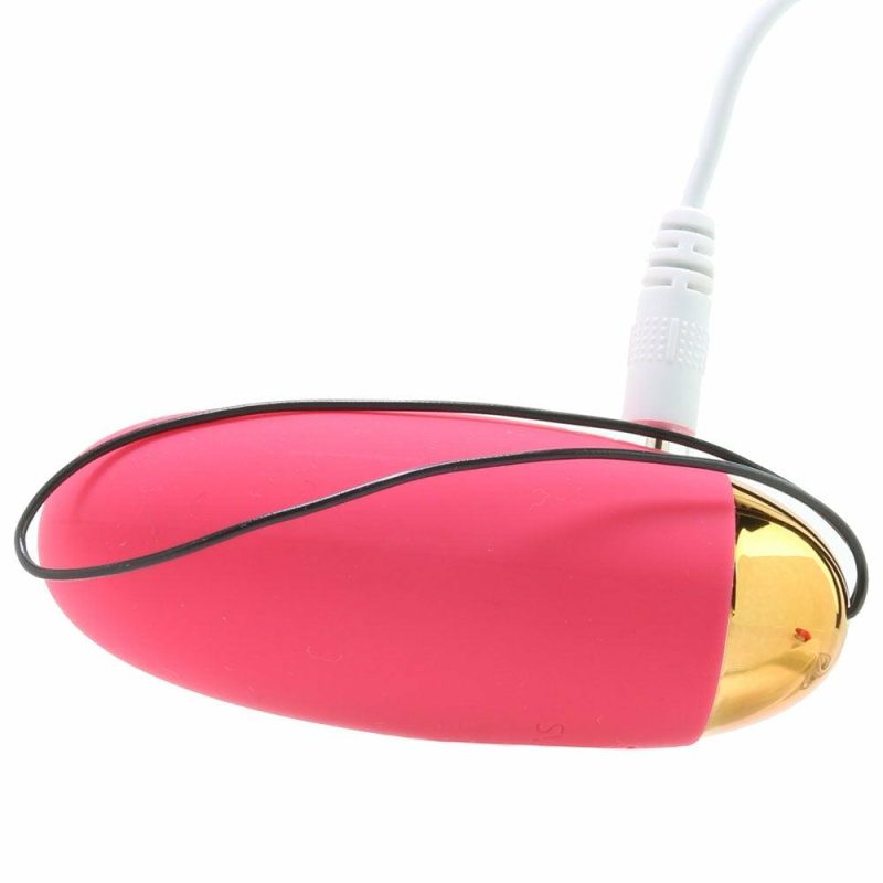 Vibrators | Elva Remote Control Vibrating Bullet In Plum Red Vibrators Pink, Red