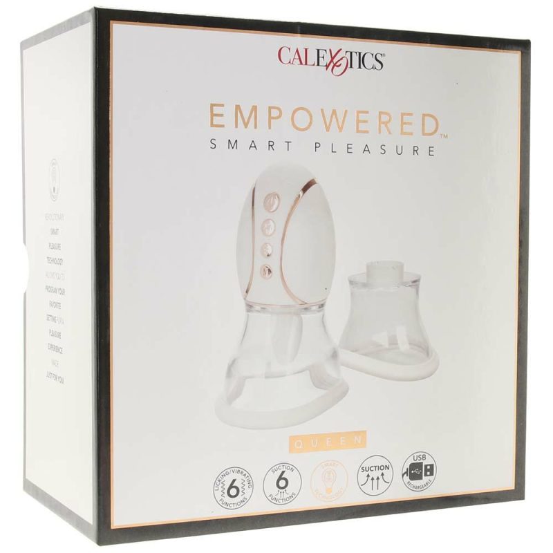 Vibrators | Empowered Smart Pleasure Queen Suction Massager Vibrators CalExotics