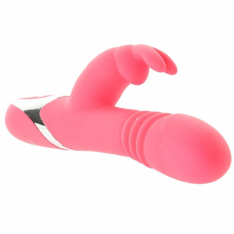 Vibrators | Enchanted Exciter Thrusting Rabbit Vibe In Coral Vibrators CalExotics