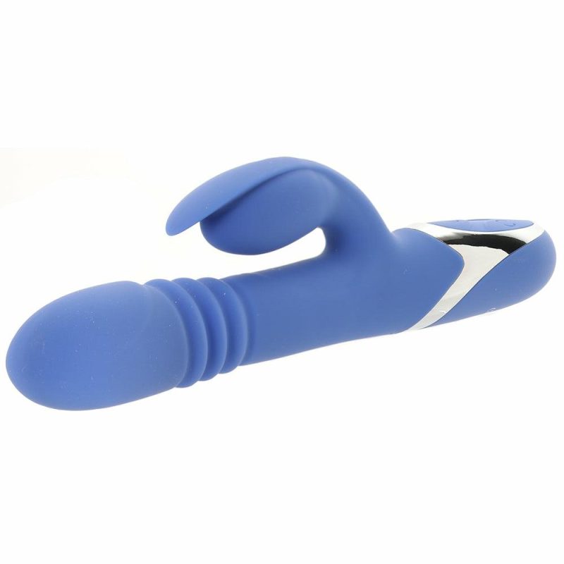 Vibrators | Enchanted Teaser Thrusting Rabbit Vibe In Blue Vibrators Blue