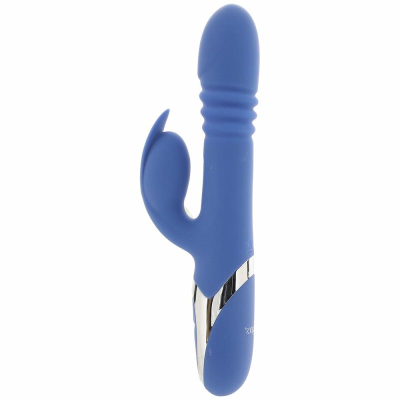 Vibrators | Enchanted Teaser Thrusting Rabbit Vibe In Blue Vibrators Blue