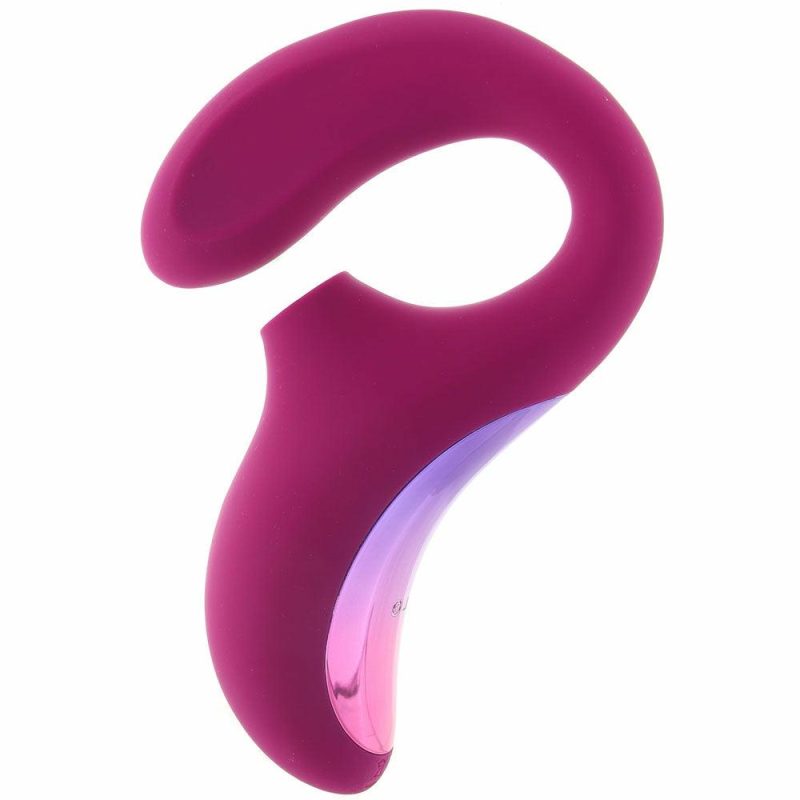 Vibrators | Enigma Dual Action Sonic Massager In Deep Rose Vibrators Lelo