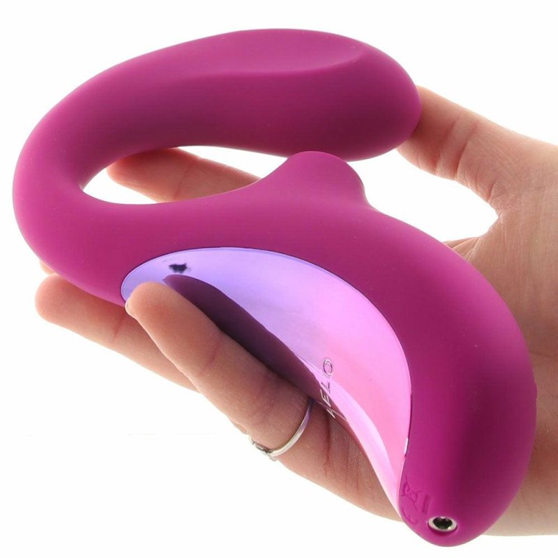 Vibrators | Enigma Dual Action Sonic Massager In Deep Rose Vibrators Lelo