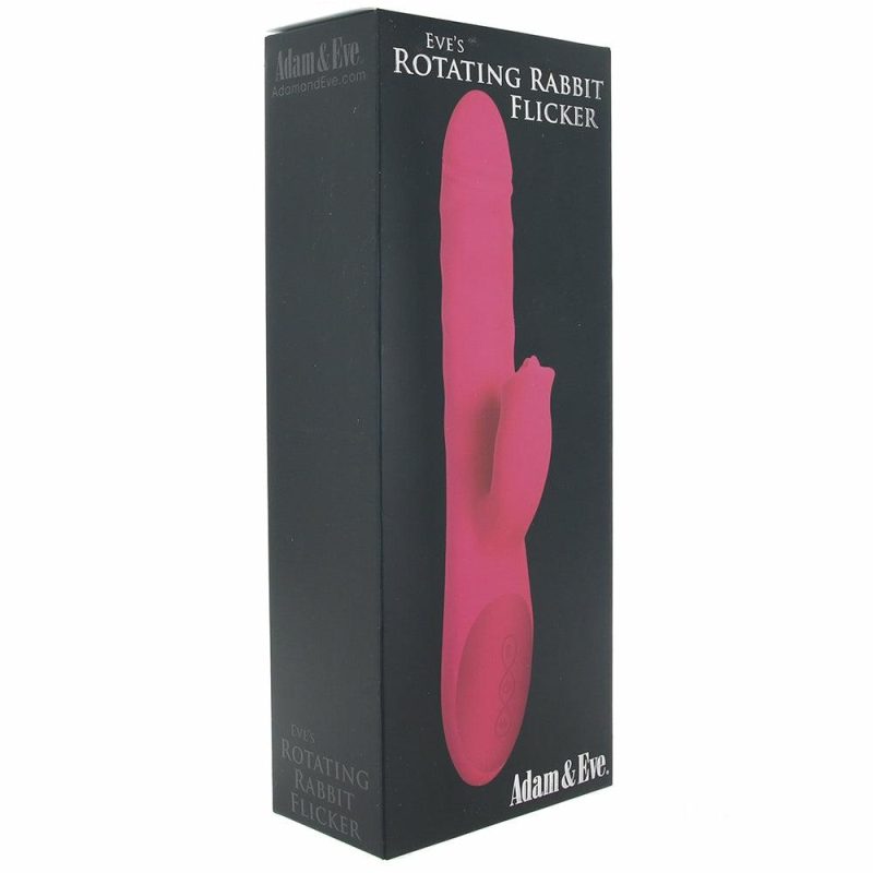 Vibrators | Eve’s Rotating Rabbit Flicker Vibe In Pink Vibrators Evolved Novelties