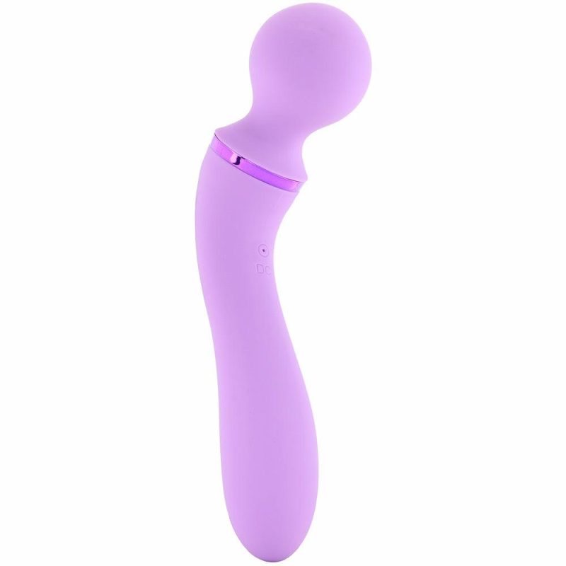 Vibrators | Fantasy For Her Duo Wand Massage-Her In Purple Vibrators Pipedream