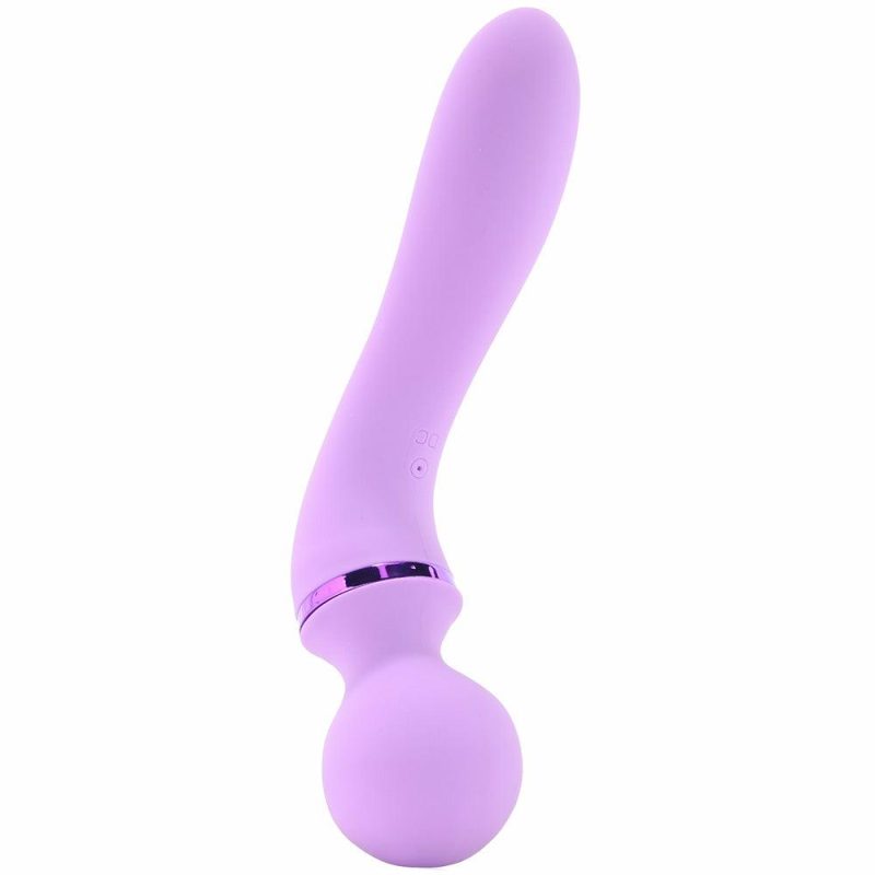 Vibrators | Fantasy For Her Duo Wand Massage-Her In Purple Vibrators Pipedream