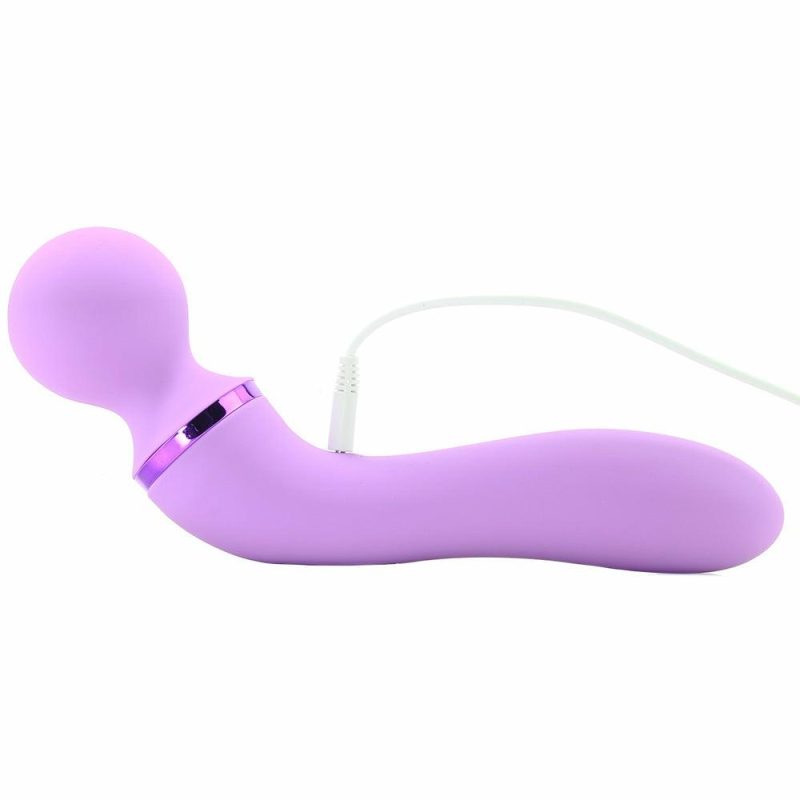 Vibrators | Fantasy For Her Duo Wand Massage-Her In Purple Vibrators Pipedream