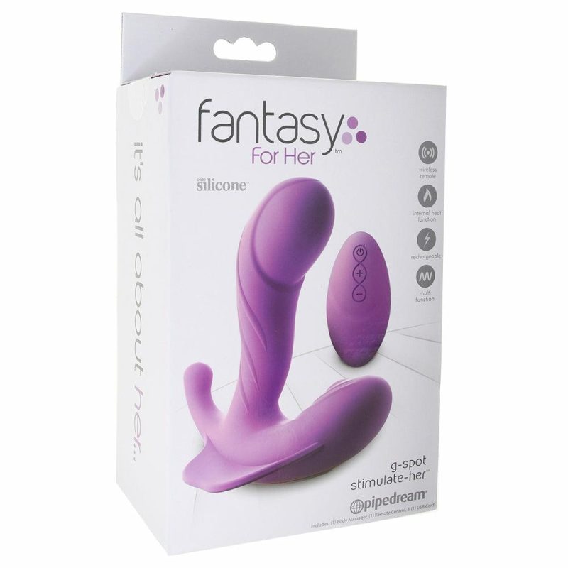 Vibrators | Fantasy For Her G-Spot Stimulate-Her Vibe In Purple Vibrators Pipedream