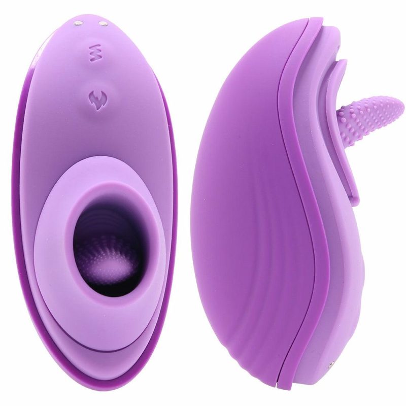 Vibrators | Fantasy For Her Silicone Fun Tongue Vibe Vibrators Pipedream