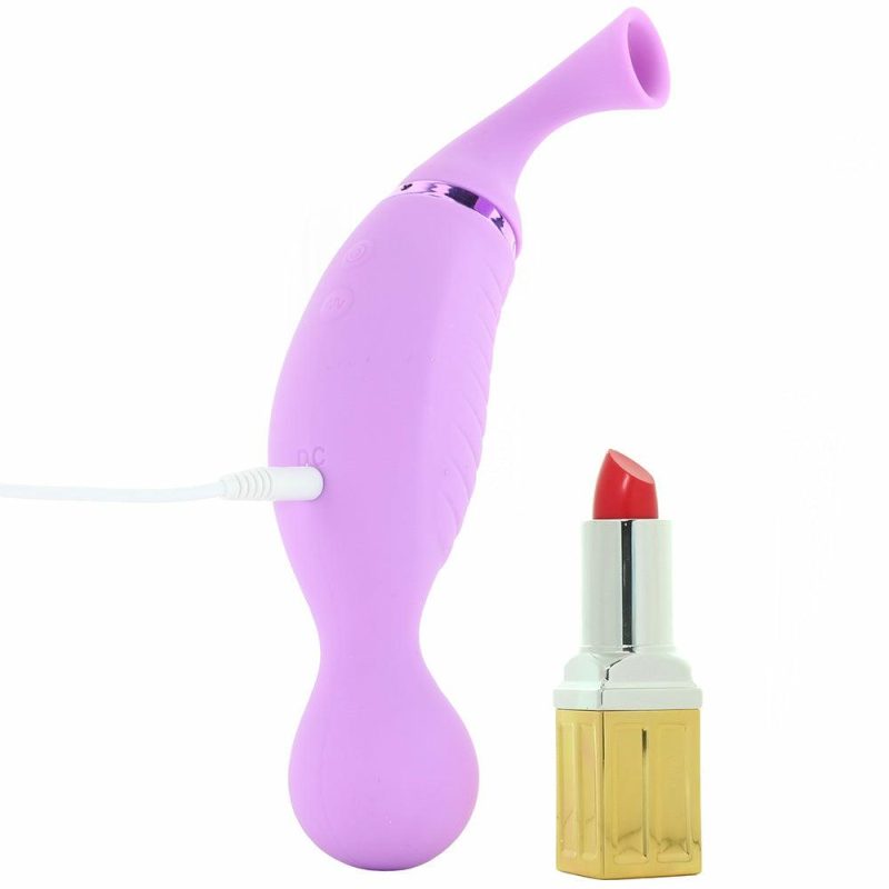 Vibrators | Fantasy For Her Ultimate Climax-Her Suction Vibe In Purple Vibrators Pipedream