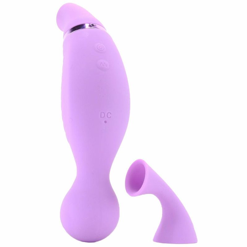 Vibrators | Fantasy For Her Ultimate Climax-Her Suction Vibe In Purple Vibrators Pipedream